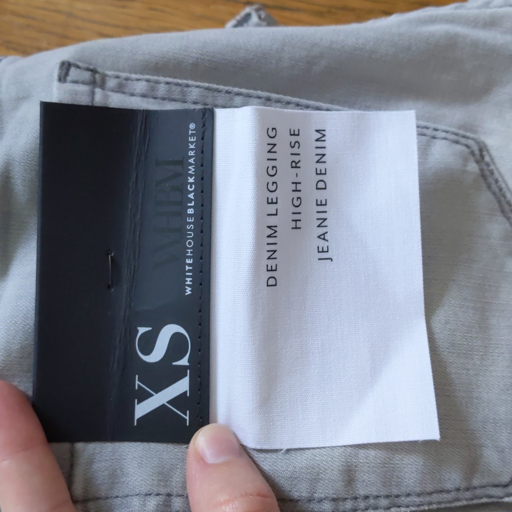 ❗NWT Light grey high rise jeggings